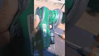 conserto de lixadeira el&eacute;trica da nauber que era cabo el&eacute;trico quebrado #rontecferramentas