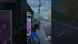 Dude tried to Push on Invincible, lol. #invincible #fortnitelawless