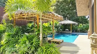 RS018-323R: Unique 4-Bedroom Pool Villa with Desert-Inspired Design in Bophut