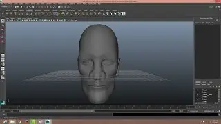 Autodesk Maya 2014 Tutorial Human Basic Face Modeling part 6