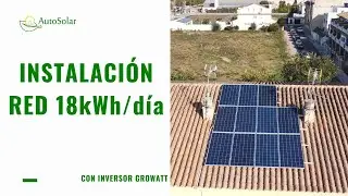 Instalación Solar Conexión a Red 18kWh/día | Vivienda Habitual