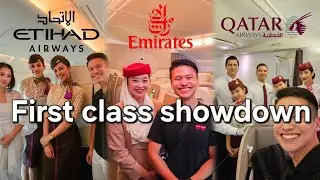 ✈️🏆 Сравнение первоклассных авиакомпаний: Emirates, Etihad и Qatar Airways #Обзор #Полет #Авиация...