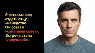 Я ОТКАЗАЛСЯ ОТДАТЬ ОТЦУ НАСЛЕДСТВО, ОН СОЗВАЛ СЕМЕЙНЫЙ СОВЕТ, И ВСТРЕЧА СТАЛА ЛОВУШКОЙ