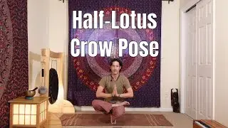 Learn Half Lotus Crow Pose With This Flow Yoga Class