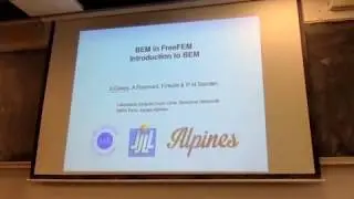 FreeFEM days 2019 - BEM in FreeFEM with BemTool, Htool