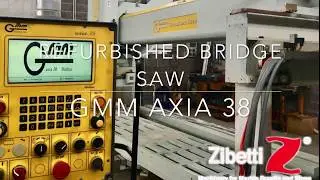 Zibetti - RECONDITIONED Bridge Saw Gmm FOR SALE Axia 38 A cod. ZW242