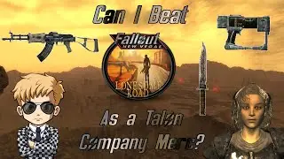 Can I Beat Fallout: New Vegas AND LONESOME ROAD as a Talon Company Merc? (Hardcore Mode!)