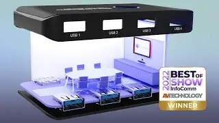 ScreenBeam USB Pro Switch intelligently enhances UC room integration to support BYOM