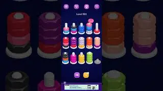 Nut Sort Level 501 Walkthrough | Nuts &mdash; Color Sort 501 solution