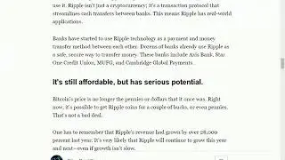 U N M . N U - Ripple, is it a good investment in 2020?