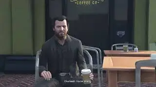 Grand Theft Auto V - naked Trevor tortures with water