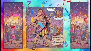 Griechischer Gott Buddha war&rsquo;s ned  #karneval #ballermann #party #helau #alaaf #rosenmontag