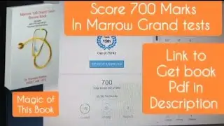 Score 700 Marks in Marrow Grand tests for NEET PG and INICET 