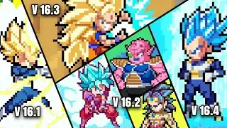 Power Warriors 16.1 - 16.4 All New Character Special Attacks And Transformation | MFR Gameplay