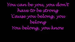 You belong Rachel Platten lyrics