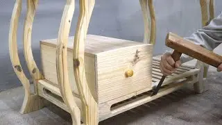 Novelty Woodworking Design Ideas Not To Be Missed // Perfect Coffee Table With Unique Design
