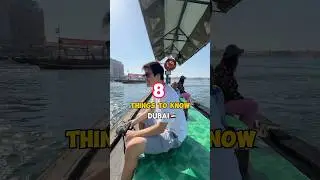 8 вещей, которые нужно знать ПЕРЕД поездкой в ​​Дубай🇦🇪 #dubai #dubaitravel