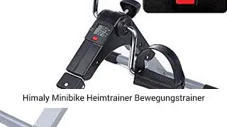 Himaly Minibike Heimtrainer Bewegungstrainer Pedaltrainer Trainingsger&auml;t Fitnessger&auml;t - LCD-Monitor