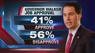 Walker approval rating at 41 percent in new poll