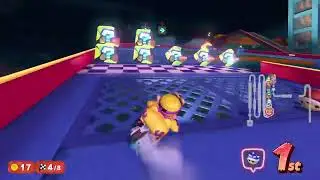 Mario Kart World: DK Spaceport Blue Shell dodge