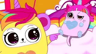 Gigi Plays A Trick On Scruff! | Rainbocorns Sequin Surprise! | Cartoons For Kids