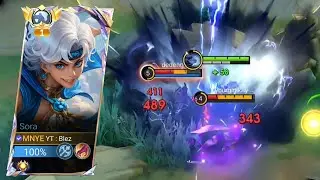 SORA BROKEN DAMAGE!! TUTORIAL COMBO AND BUILD FOR SORA NEW HERO - MLBB