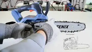 CSX2-M1 Unboxing SENIX 20V TOP HANDLE SAW