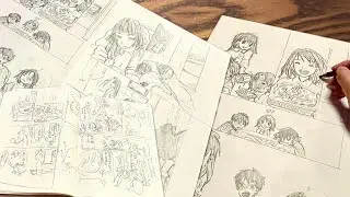 Drawing My Original Manga | Beginner Manga Creator