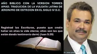 ENERO 23: EXODO CAPITULOS 17 AL 19 VERSION TORRES AMAD