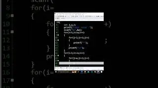 How to draw star pattern using c programing language ****