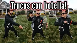🍸 Raul Bartender Trucos con botellas #short flair bartending 🍾