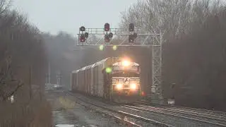 Five Days of Norfolk Southern Trains