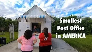 Smallest Post Office in America /Ochopee Florida  /Roadside Attractions