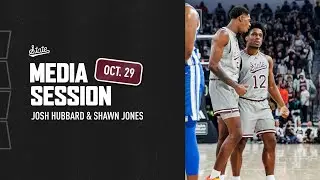 MEN'S BASKETBALL | Josh Hubbard & Shawn Jones Media Session | 10/29/25