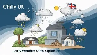 Почему погода в Великобритании такая холодная и непредсказуемая? Объяснение ежедневных изменений!
