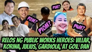 RELOS NI KORINA SANCHEZ, JULIUS BABAO, MARK VILLAR, DANIEL FERNANDO, AT EDWIN GARDIOLA