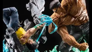 Yu Yu Hakusho- Yusuke Vs Toguro Statues- Figurama Collectors-Anime Figure