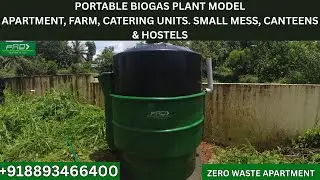 💡 Smart Way to Save LPG  |  BIOMECH Portable Biogas Plant Explained | Biogas in Kerala | BIOMECH 40L