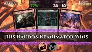 77% WINRATE Rakdos Reanimator! | MTGA Standard