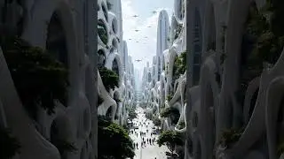 Futuristic Sky City | Architecture Meets the Stars #FuturisticCity #SciFiWorld #FutureArchitecture