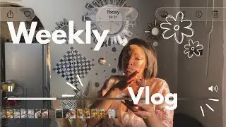 Weekly Vlog / How I spent my leave days / How to make cup cakes / Mini haul