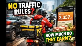 No Traffic Rules? How Much Do Delivery Riders Earn in China per Month?