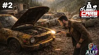 HURDADAN ALTINA! Dağdan Bulduğumuz Arabaları Satıyoruz | Used Cars Simulator | Bölüm 2