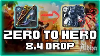 🏹ZERO to HERO🏹- 8.4 in First Chest💰Albion Online (Fresh Start Commentary)