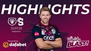 Steelbacks Record Highest T20 Score | Bears vs Steelbacks | Vitality Blast Highlights