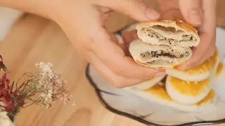 椒盐牛舌饼 | 中式点心椒盐牛舌饼咸香酥松，和面有技巧，皮酥易化比稻香村好吃【为珊妮做面包】