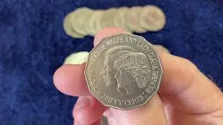 50 Cent Commemorative Coins: THE ROYALS