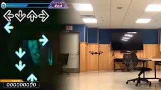 I taught a drone to play Dance Dance Revolution