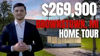 Downriver MI Home Tour $269,900 | Brownstown, MI