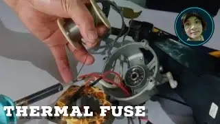 How To Fix Electric Fan Thermal Fuse!